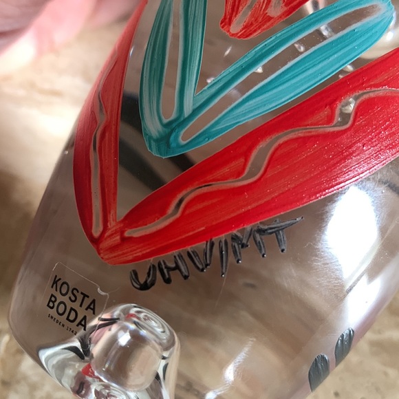 KOSTA BODA "HEARTS" 1985 VOTIVE CANDLE HOLDER RARE - Picture 8 of 9